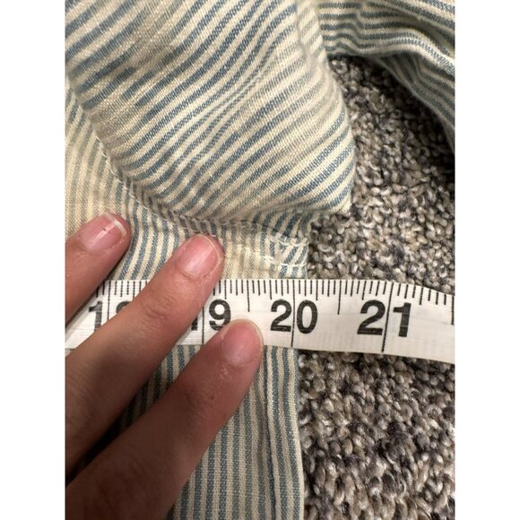 Rag And Bone Women’s Button Up Long Sleeve Shirt Striped Sun Bleach Size XS EUC - Picture 3 of 5